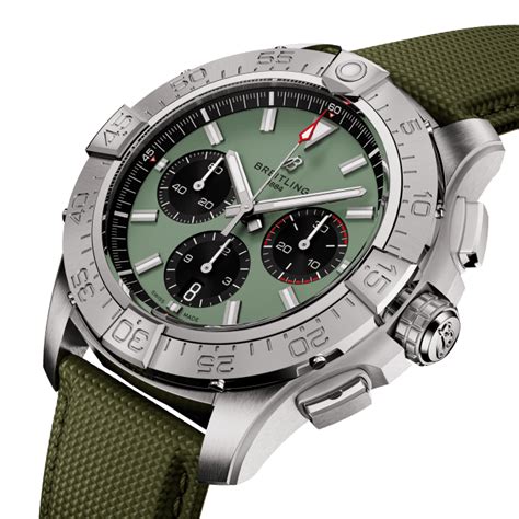 breitling special edition avenger green|Breitling 42 avenger.